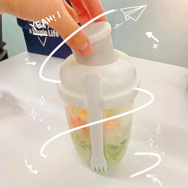 Modexto™  Bottle Salad Container