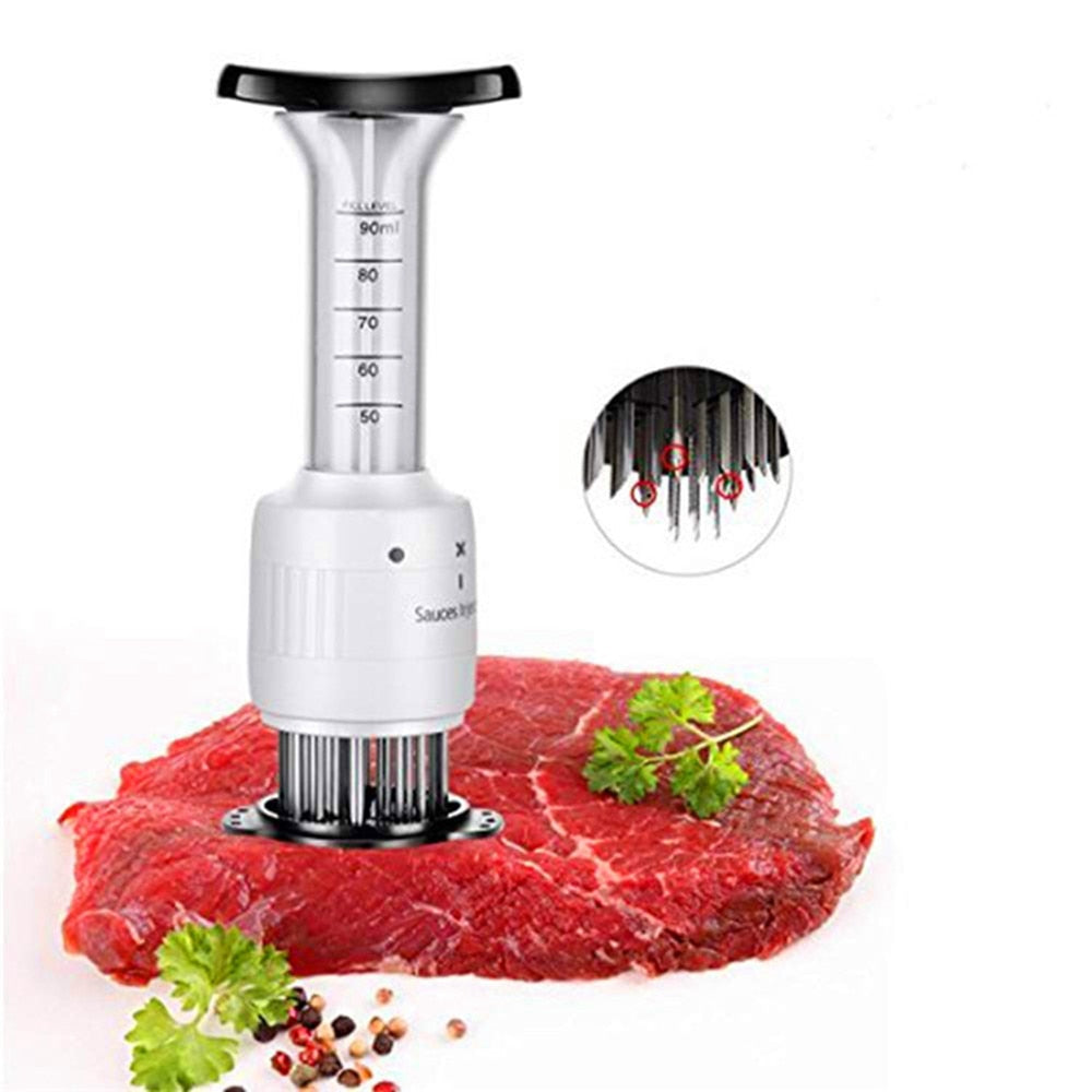 Modexto™ 2 in 1 Meat Marinade Injector